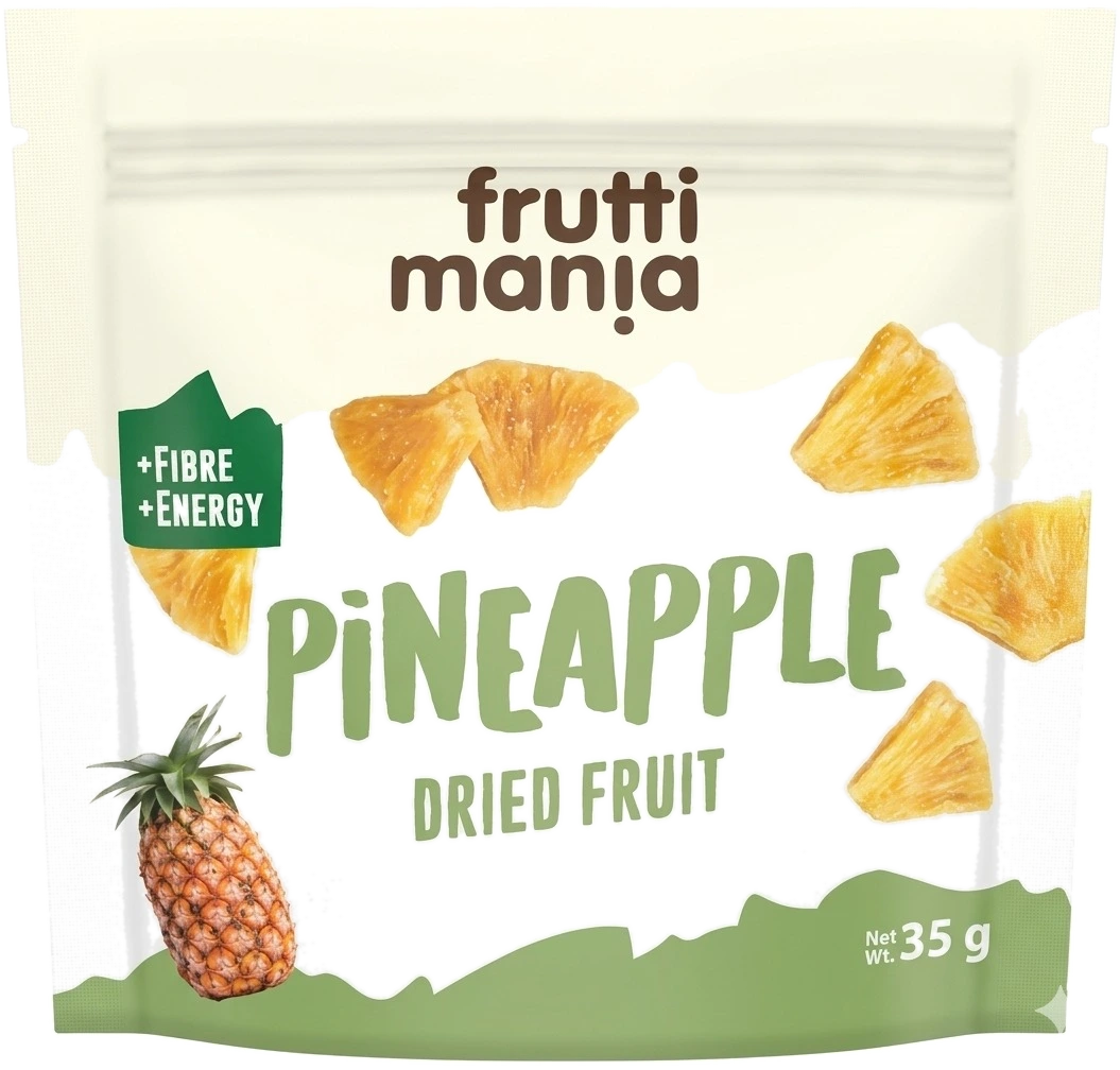 Funda de piña deshidratada Fruttimania, 35 g